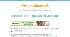 Desktop Screenshot of pfoetchenbasar.de